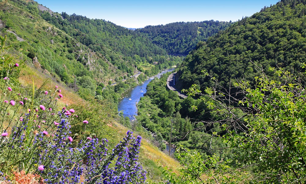 Vue-sur-les-groges-de-l'Allier-a-15-minutes-du-gite